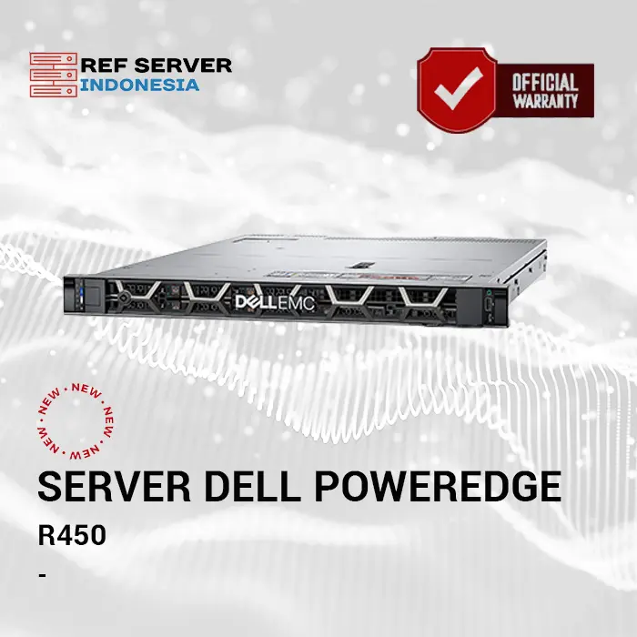 Server Dell Poweredge R450 CPU Intel Xeon Silver 4310 DDR4-2666 16GB RDIMM 4TB 3.5in Hard Drive - Image 3