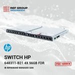 HP 648311-B21 4x 56Gb FDR IB Infiniband managed SAN Switch Bladecenter C3000 C7000