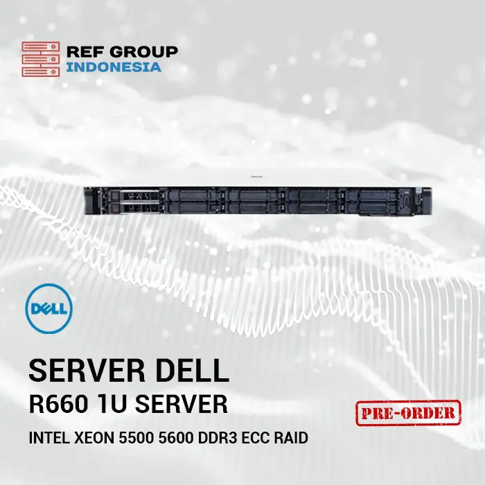 5487299e-43cb-45d3-9e7e-98bec2ce916b Dell PowerEdge R660 1U Server 10x 2,5" SFF SAS4 SATA NVMe 2x Intel XEON Scalable LGA4677 DDR5 ECC Raid 2x PSU - Image 1