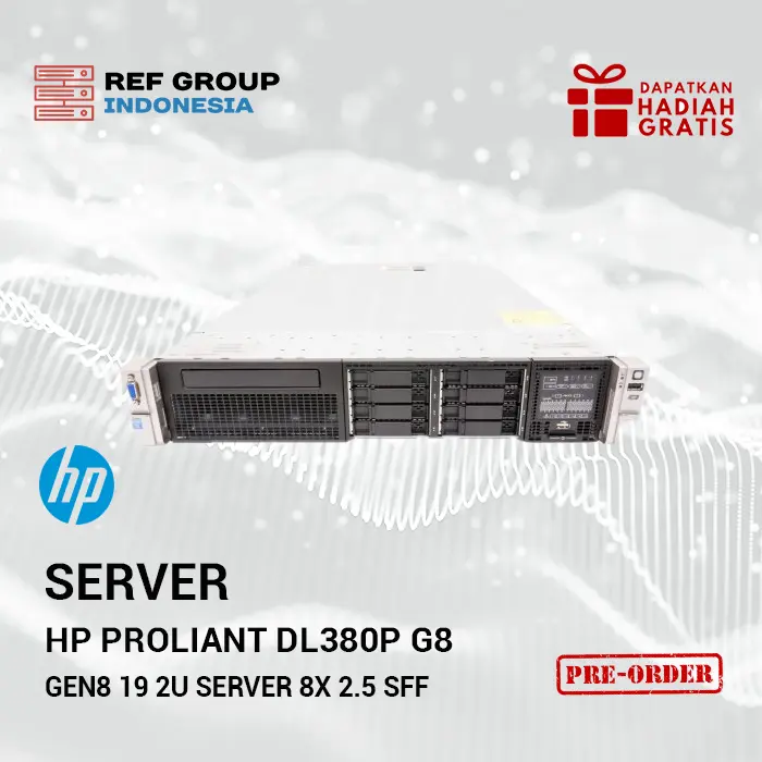 HP ProLiant DL380p G8 Gen8 19" 2U Server 8x 2,5" SFF 2x Intel XEON E5-2600 v1 v2 DDR3 ECC P420i Raid 2x PSU -CTO- - Image 2