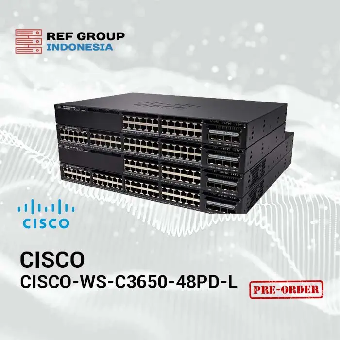Perangkat Networking Cisco-WS-C3650-48PD-L - Image 2