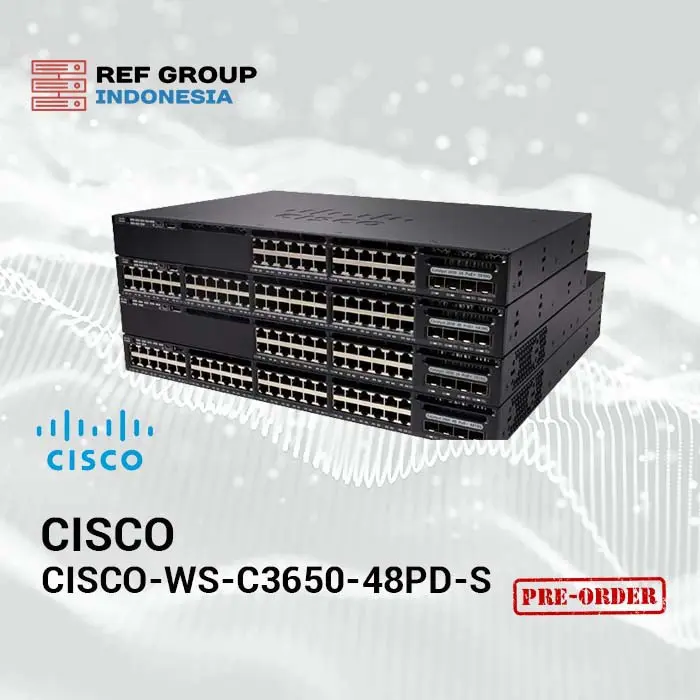 Perangkat Networking Cisco-WS-C3650-48PD-S - Image 2
