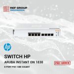 HP Aruba Instant On 1830 8-Port PoE 1GbE Gigabit Ethernet Network Switch managed Desktop 19" Rack +NEW+ - Image 2