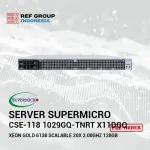 Supermicro CSE-118 1029GQ-TNRT X11DGQ 1U 4x GPU KI AI VDI Server 2x 2,5" U.2 NVMe SFF 2x Intel XEON 3647 DDR4 2x PSU - Image 2