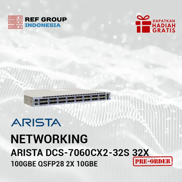 Arista DCS-7060CX2-32S 32x 100GbE QSFP28 2x 10GbE SFP+ Ethernet Network Switch Layer 3 2x PSU 4x FAN - Image 3