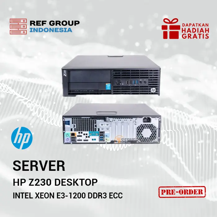 HP Z230 Desktop Workstation Intel XEON E3-1200 DDR3 ECC PCIe x16 3.0 Workstation -CTO- - Image 3
