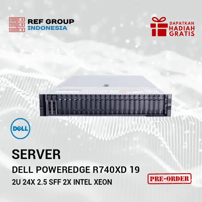 Dell PowerEdge R740xd 19" 2U 24x 2,5" SFF 2x Intel XEON Scalable LGA3647 DDR4 ECC Raid 2x PSU Server - Image 3