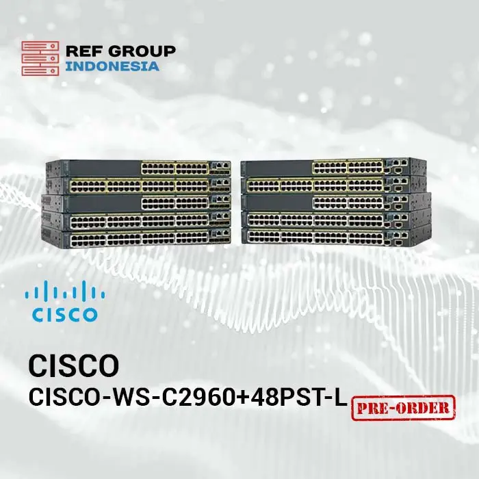 Perangkat Networking Cisco-WS-C2960+48PST-L - Image 2