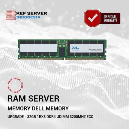 RAM Server Memory Dell Memory Upgrade - 32GB 1Rx8 DDR4 UDIMM 3200MHz ECC