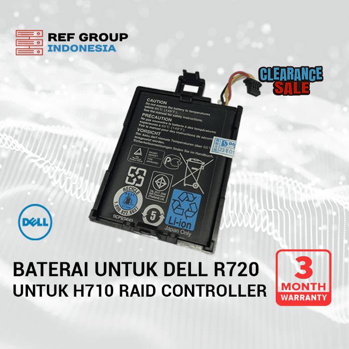 063_component_clearance_sell.webp Baterai untuk Server Dell R720 Garansi Ref Group - Image 1