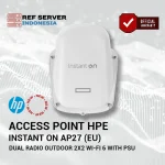 Access Point HPE Networking Instant On AP27 (EU) Dual radio outdoor 2x2 Wi-Fi 6 Access Point Bundle with PSU PN: S1T42A - Image 2