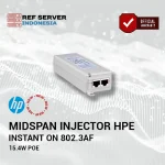 Midspan Injector HPE Networking Instant On 802.3af 15.4W POE Midspan Injector PN: R8W31A - Image 2