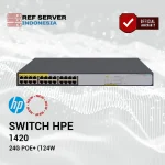 Switch HPE 1420 24G PoE+ (124W) Switch  PN: JH019A - Image 2