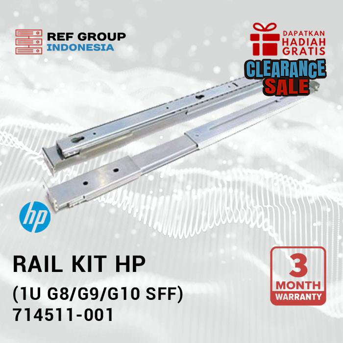 00037.webp Rail kit HP 1U G8/Gen9/Gen10 SFF 714511-001 - Image 1