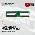 RAM Server Memory 64GB RDIMM 3200MT/s Dual Rank Customer Install | GARANSI RESMI - Image 2
