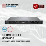 Server PowerEdge R360 Server (RACK) Intel Xeon 6 Performance 6353P 2.7G- 8C/16T- 24M Cache- Turbo- (65W) DDR5-4800 - Image 2