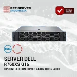 Server PowerEdge R760XS (Rack) Intel Xeon SIlver 4410Y 2G- 12C/24T- 16GT/s- 30M Cache- Turbo- HT (150W) DDR5-4000 - Image 2
