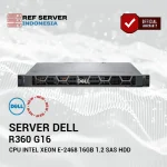 Server Dell Power Edge R360 G16 Rackmount 1U SIngle Socket R360 CPU Intel Xeon E-2468 RAM 16GB HDD 1.2 SAS - Image 2