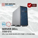 Server Tower Dell Power Edge T550 G15 Double Socket CPU Intel Xeon Silver 4314- RAM 16GB- HDD 1.2 TB SAS - Image 2