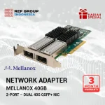 Network Adapter Mellanox 40Gb 2-Port - Dual 40G QSFP+ NIC - Image 2