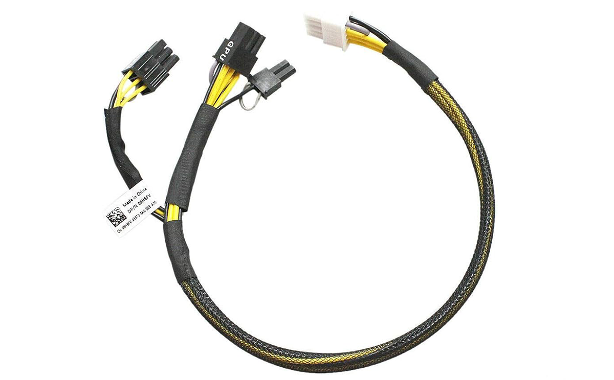 01020294.webp Power cable GPU / Graphics Card Dell PowerEdge for R720/R730 14.5'' Rp.684000 - Image 1