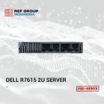 Dell R7615 2U Server 8x 2,5" SFF NVMe 1x AMD EPYC Gen4 DDR5 ECC Raid 2x PSU +NEW+