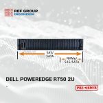 Dell PowerEdge R750 2U Server 24x 2,5" SFF 16x SAS 8x NVMe 2x Intel XEON Scalable LGA4189 DDR4 ECC Raid 2x PSU
